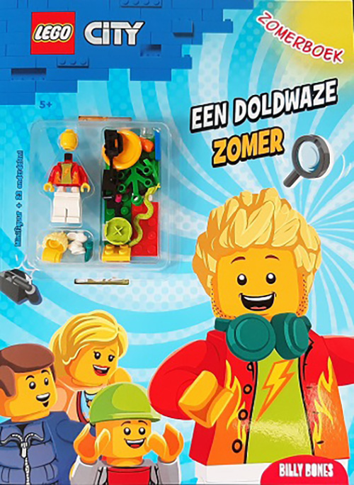 LEGO City zomerboek + minifiguur & 23 onderdelen!