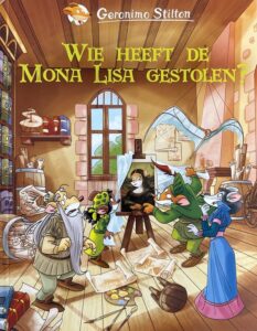 Geronimo Stilton strip - Wie heeft de Mona Lisa gestolen?