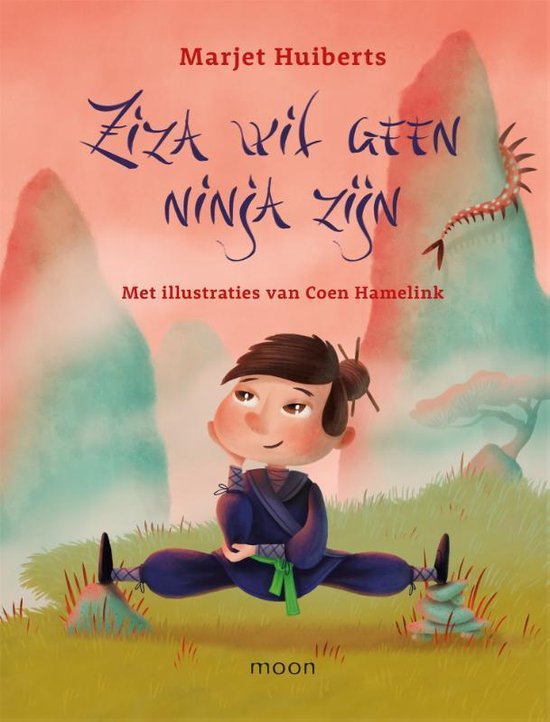 Ziza wil geen ninja zijn - Prentenboek over ninja's, anders zijn en je talent ontdekken