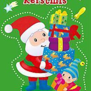 Kerstmis kleur- en prikblok