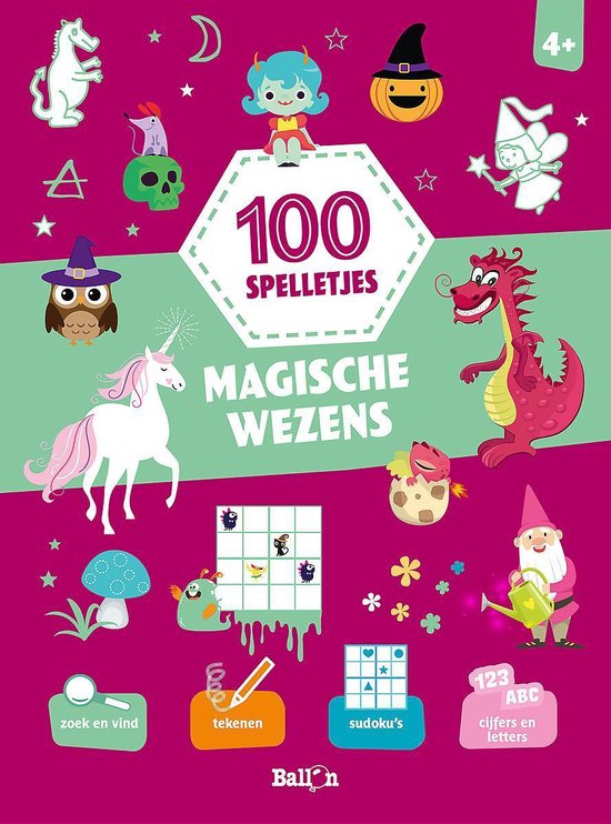 100 spelletjes - Magische wezens