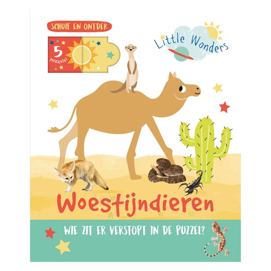 Woestijndieren - Schuif en ontdek