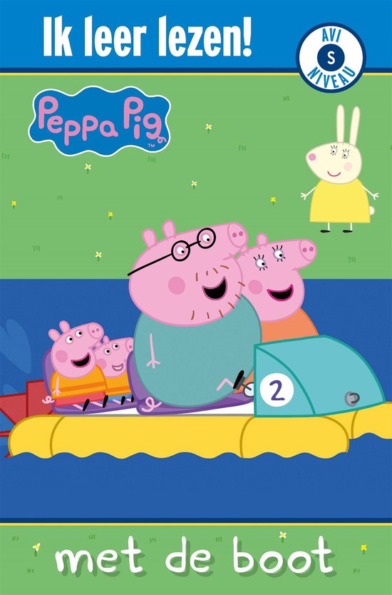 Ik leer lezen! - AVI Start- Peppa Pig, Met de boot