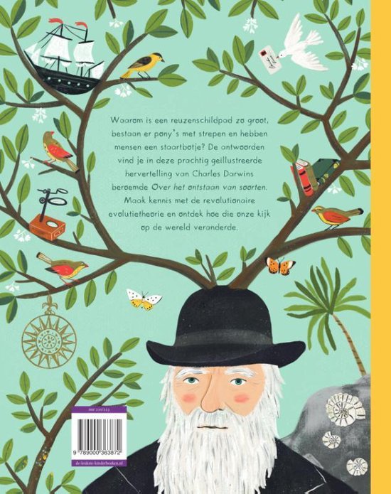 Het verhaal van de reuzenschildpad - De evolutietheorie van Darwin opnieuw verteld