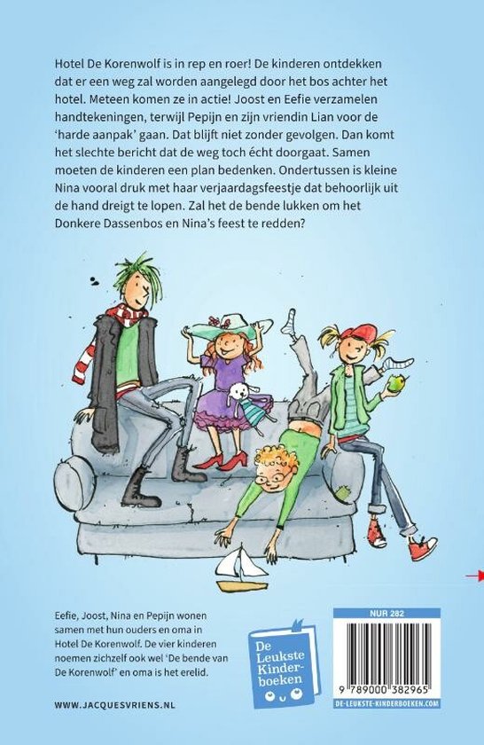 De bende van De Korenwolf - De truc met de dollende dassen