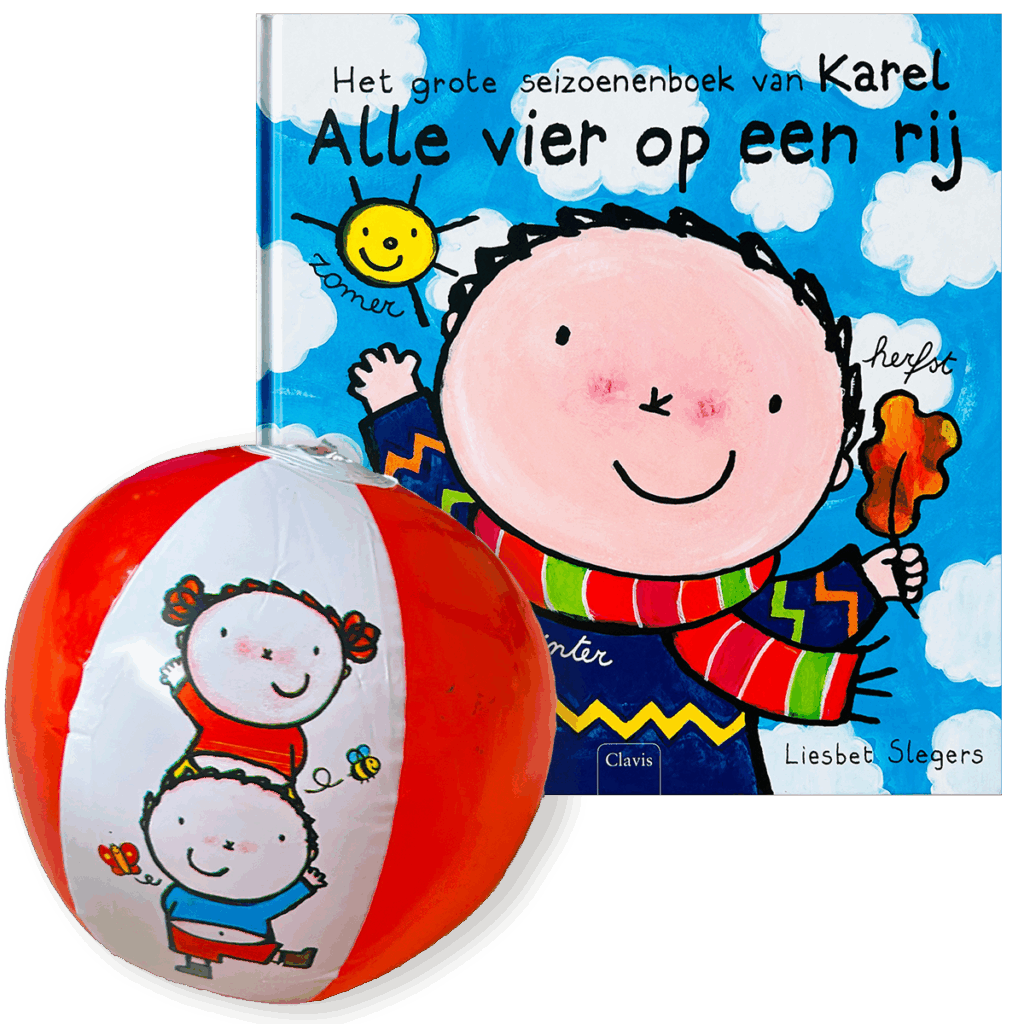 Het grote seizoenenboek van Karel + gratis strandbal