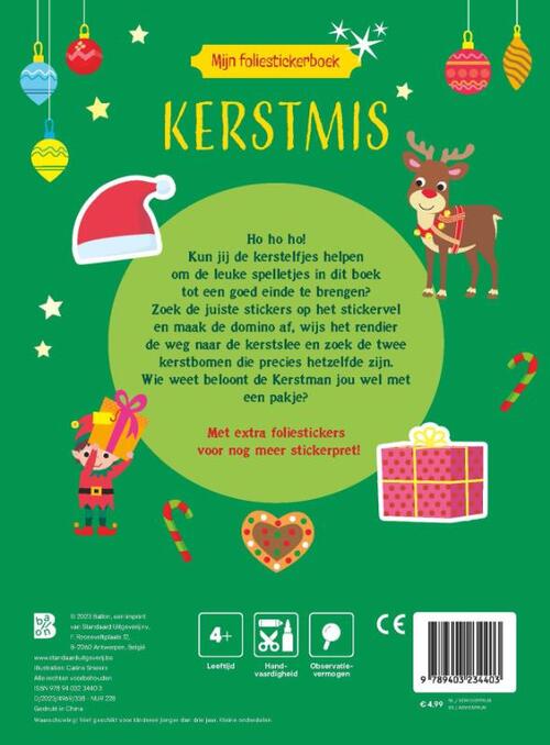 Mijn foliestickerboek - Kerstmis