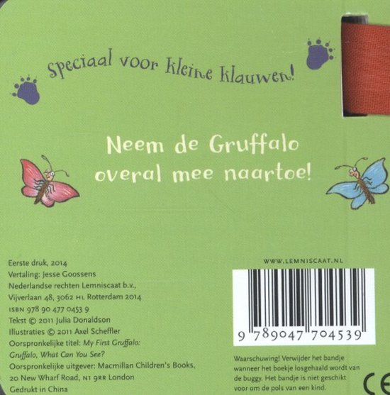 Mijn eerste Gruffalo - Gruffalo, wat zie je daar? Buggyboekje
