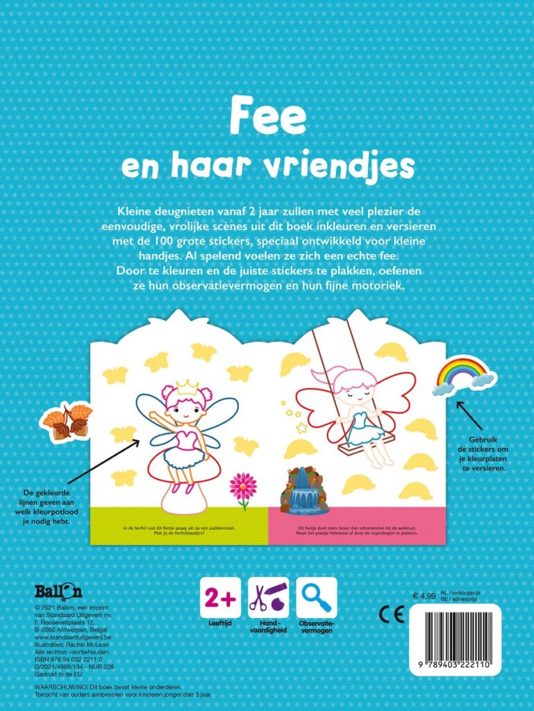 Toverfee en haar vriendjes - Met 100 stickers