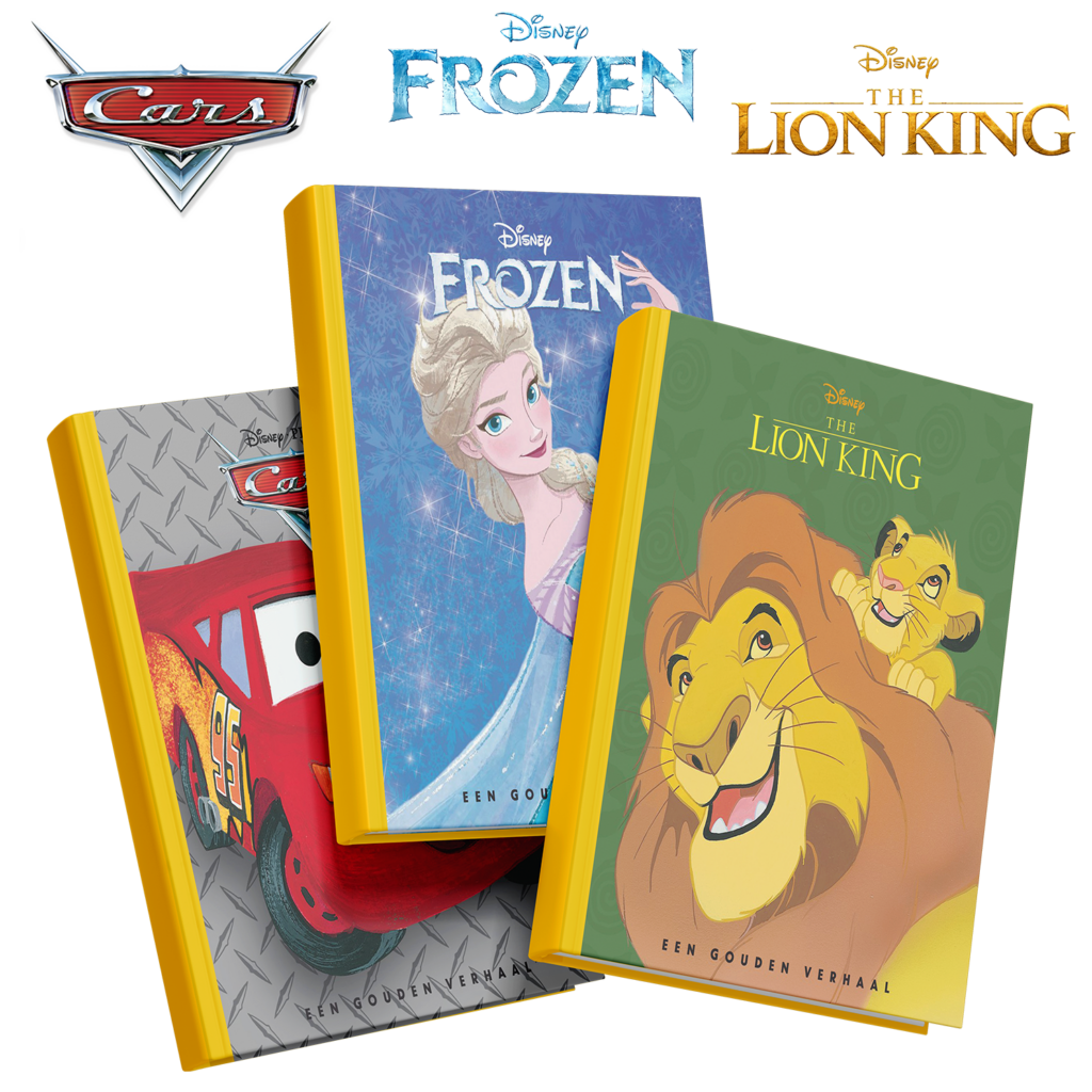 Disney 3 gouden verhalen - The Lion King, Frozen en Cars