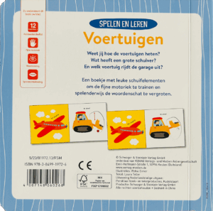 Voertuigen - Spelen en leren - Schuifboek