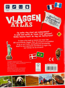 Vlaggen Atlas - Meer dan 250 stickers en allerlei weetjes