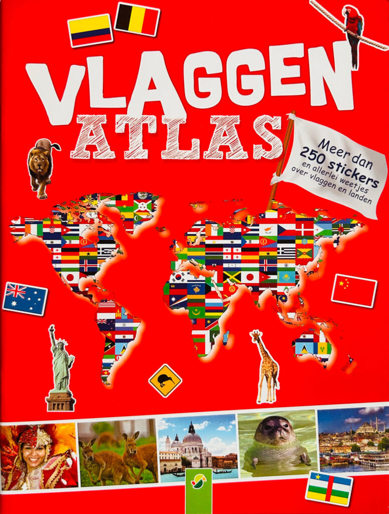 Vlaggen Atlas - Meer dan 250 stickers en allerlei weetjes