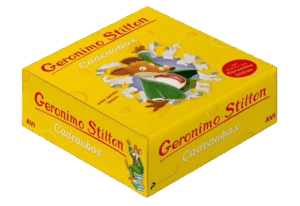 Geronimo Stilton - Cadeaubox - 4 AVI boeken + knuffel