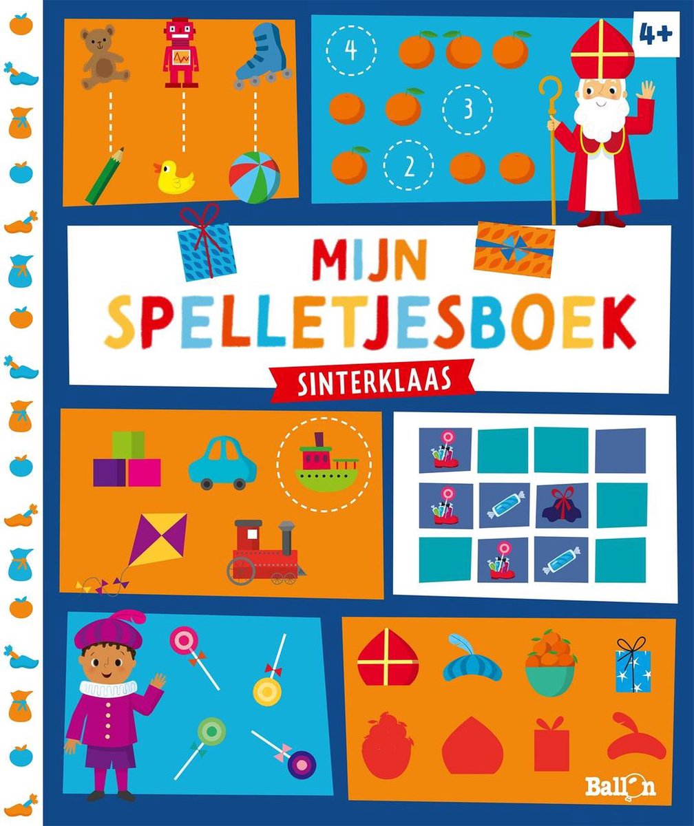 Mijn Spelletjesboek - Sinterklaas