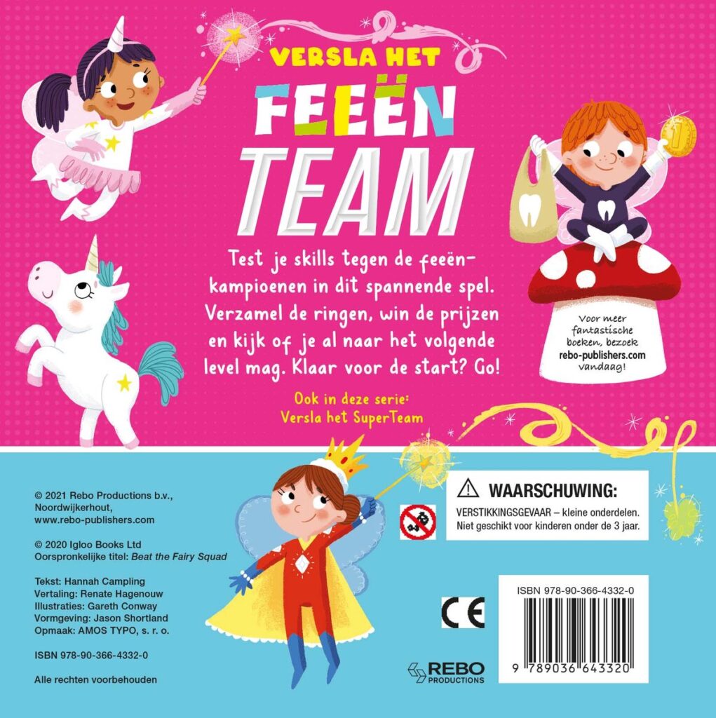 Versla het feeënteam - Interactief speelboek