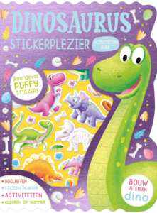 Dinosaurus stickerplezier - Boordevol puffy stickers
