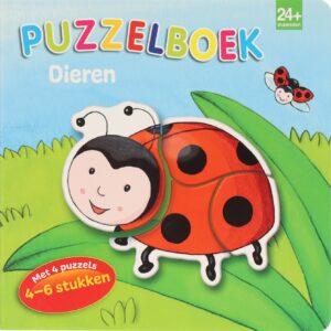 Puzzelboek Dieren - 4 Puzzels