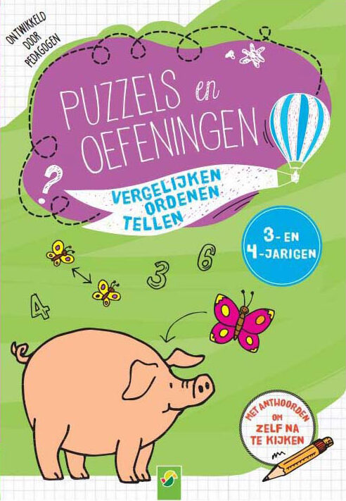 Puzzels en Oefeningen - 3-4 Jaar