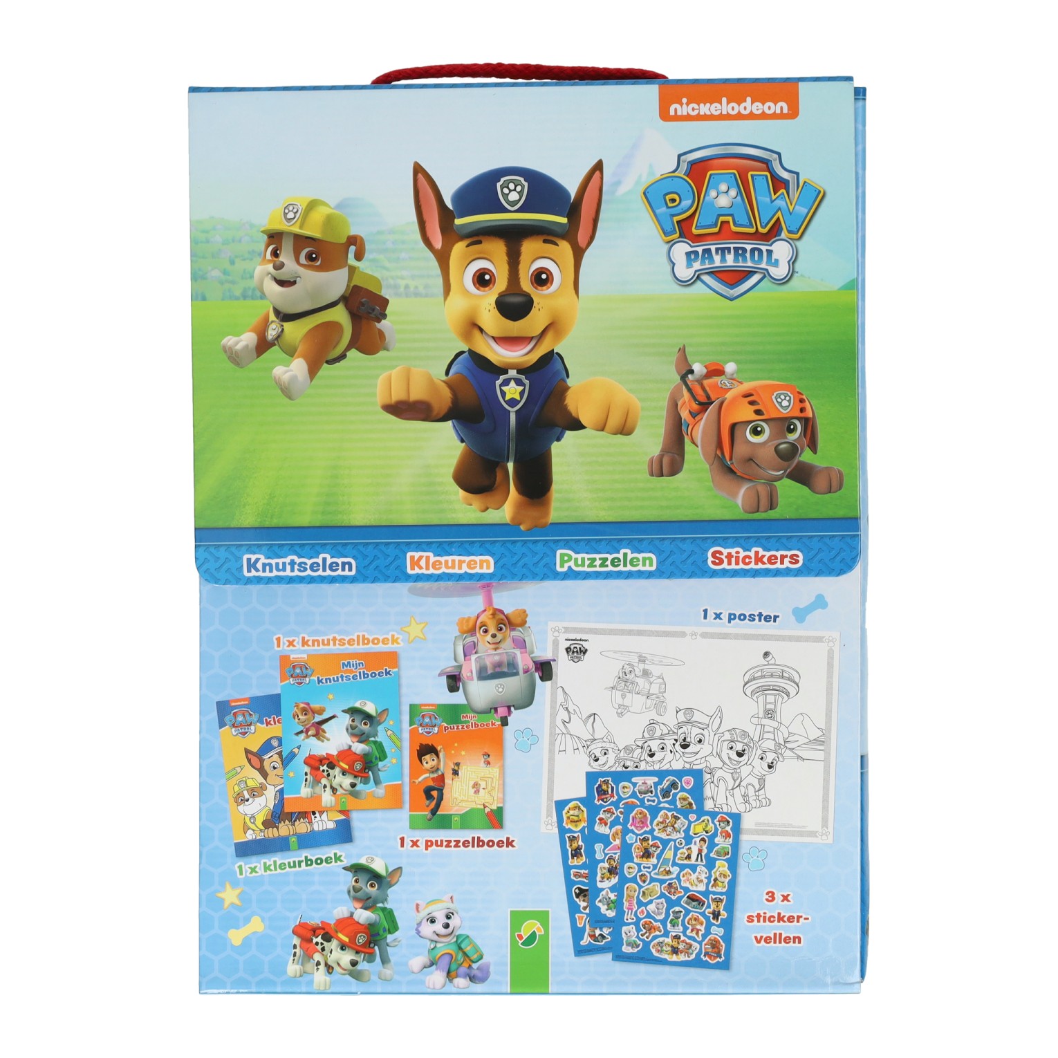Paw Patrol pakket - Knutselen, kleuren puzzelen en stickers