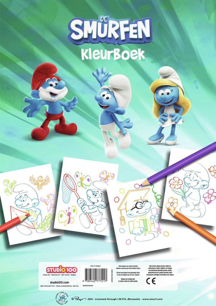 De Smurfen - kleurboek