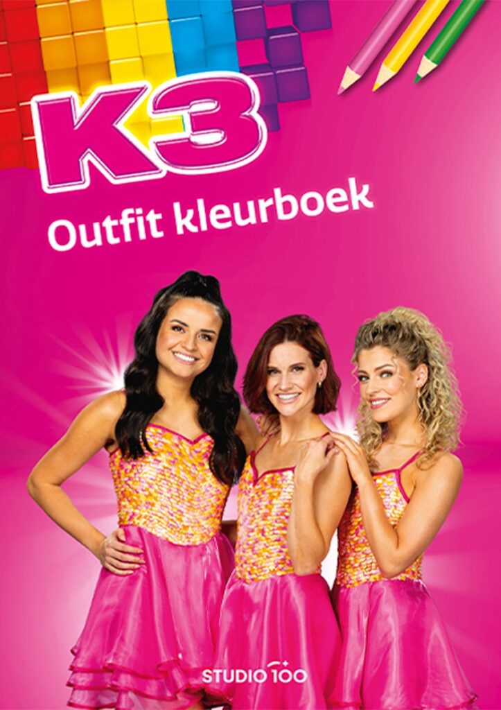 K3 kleurboek - Outfit kleurboek