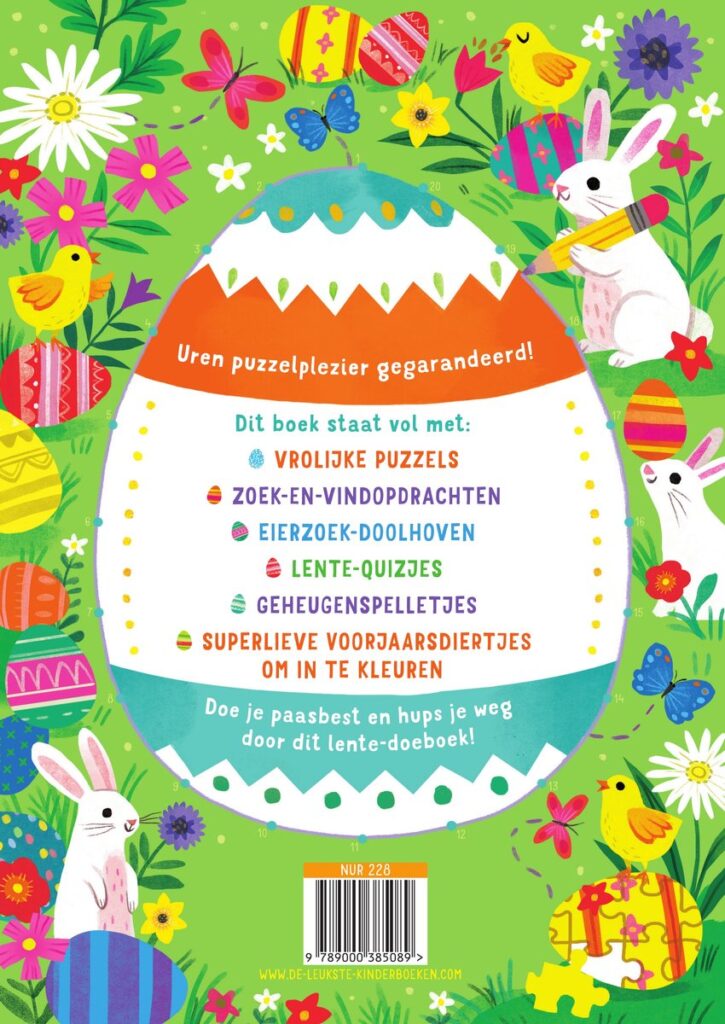 Het doeboek vol vrolijk voorjaarplezier