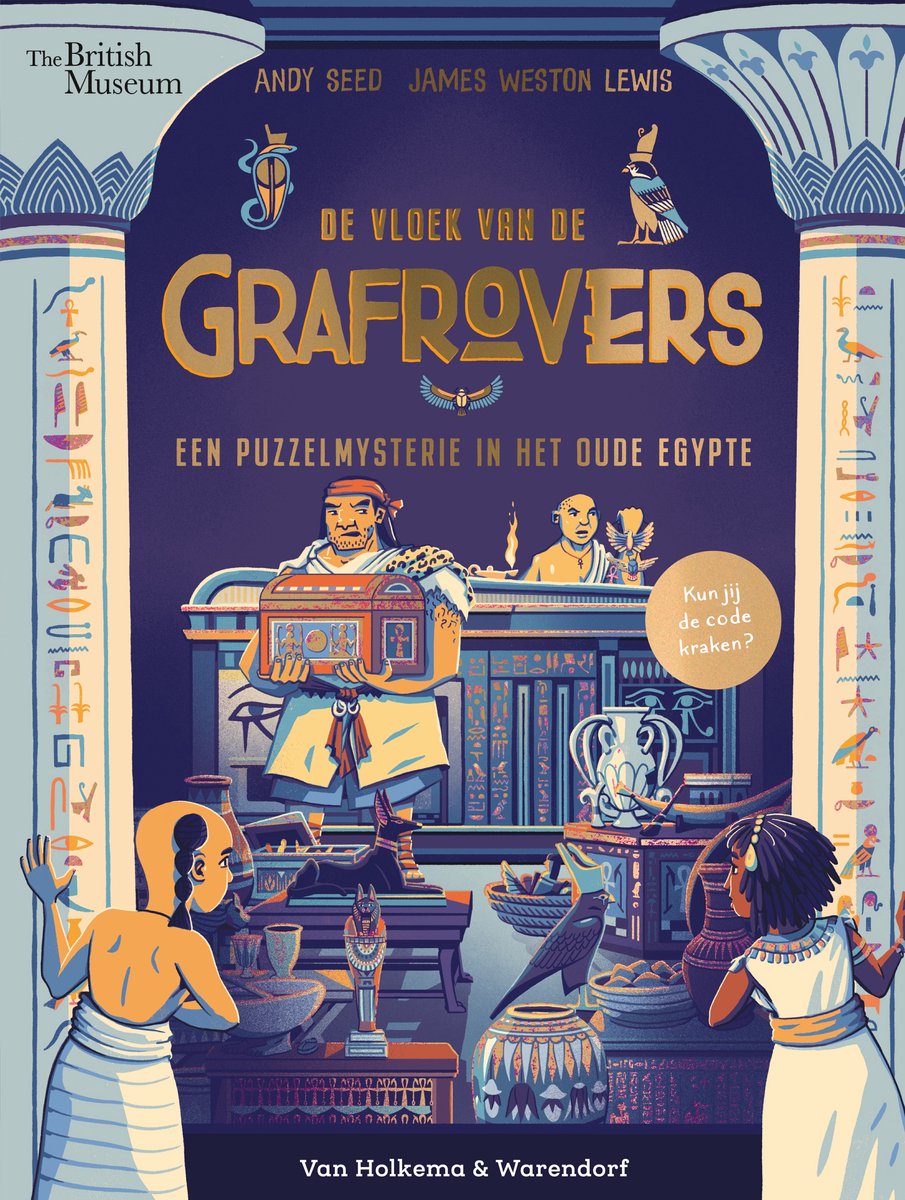 De vloek van de grafrovers - Een puzzelmysterie in het oude Egypte