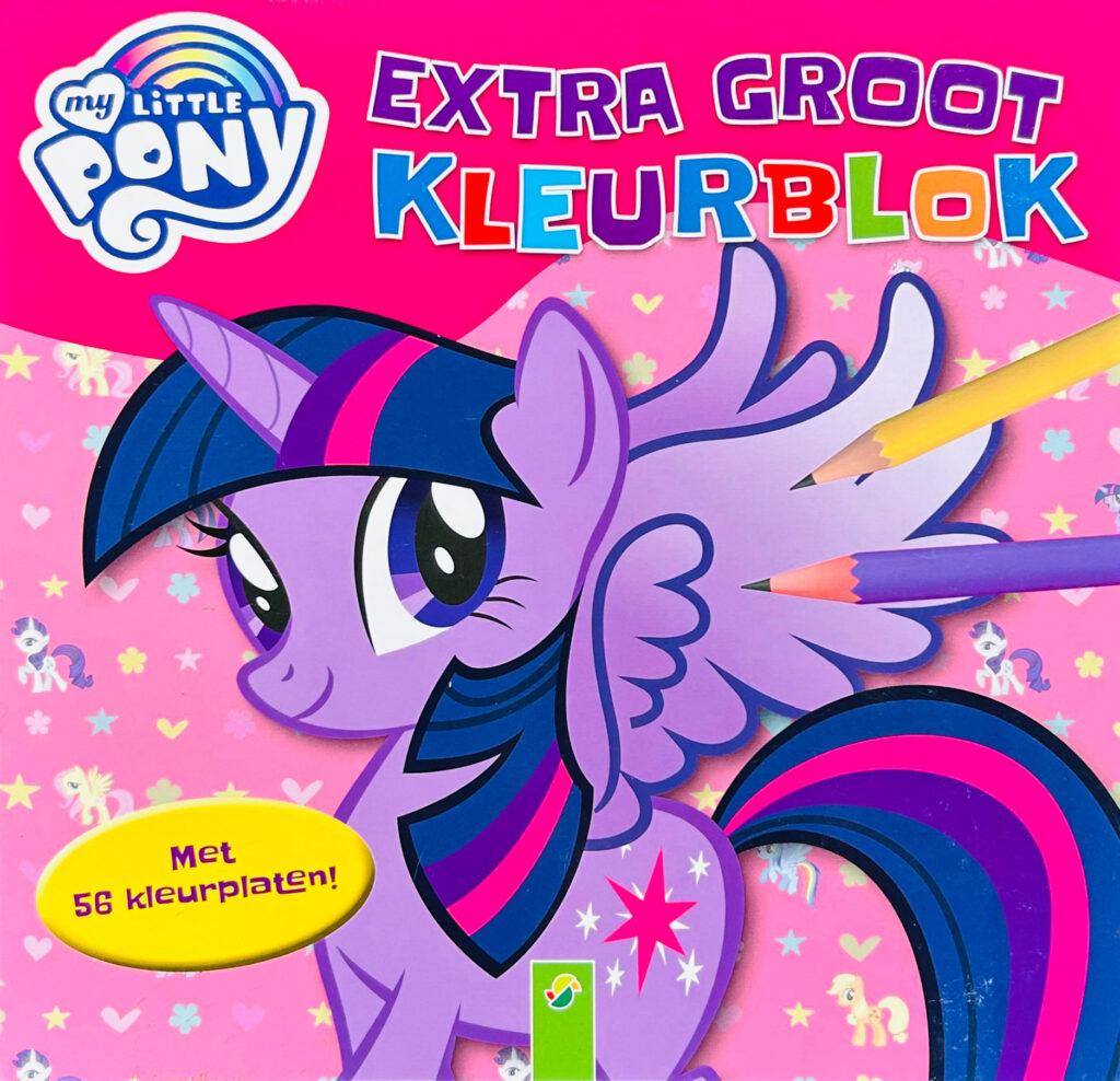 My Little Pony - Extra groot kleurblok