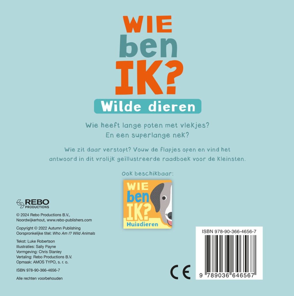 Wie ben ik? Wilde dieren