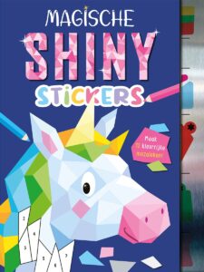 Magische shiny stickers - Maak 12 kleurrijke mozaïeken!