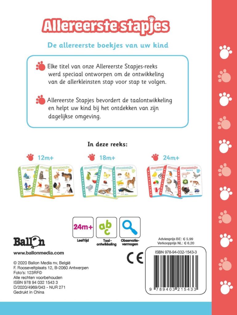 Allereerste stapjes - Boerderij 24m+