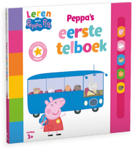 Leren met Peppa Pig - Peppa's eerste telboek