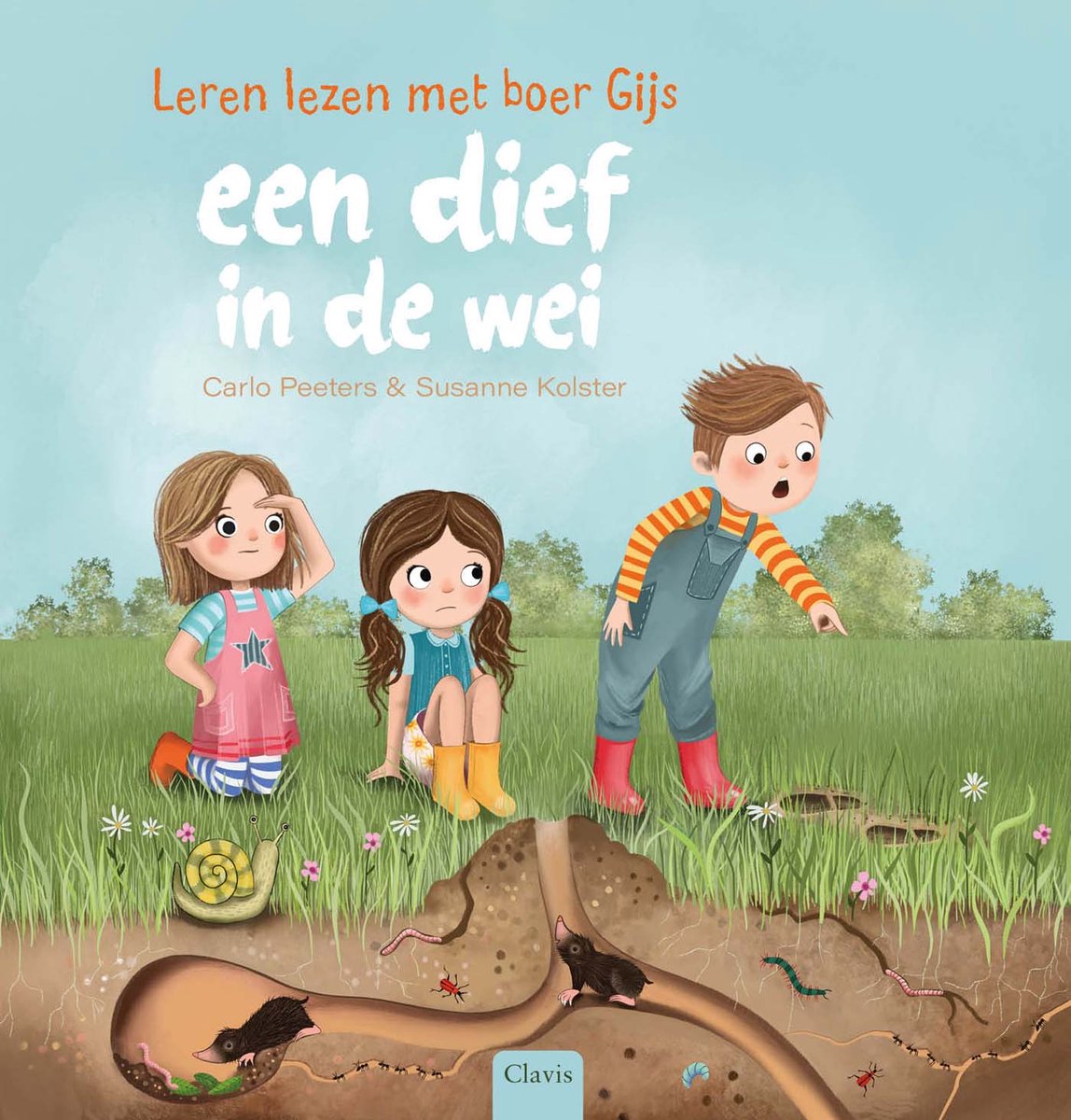 Een dief in de wei - Leerspelletjes voor beginnende lezers