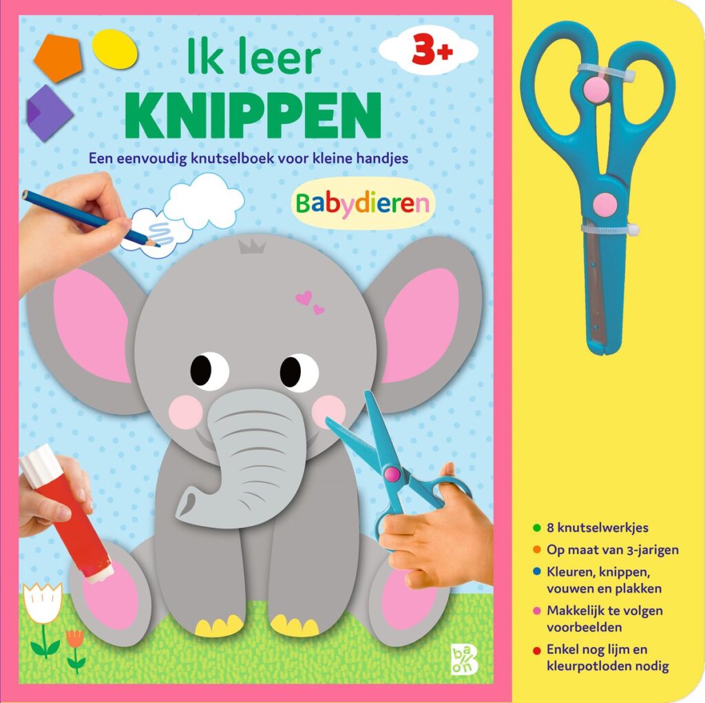 Ik leer knippen: Babydieren