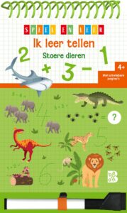 Ik leer tellen Stoere dieren