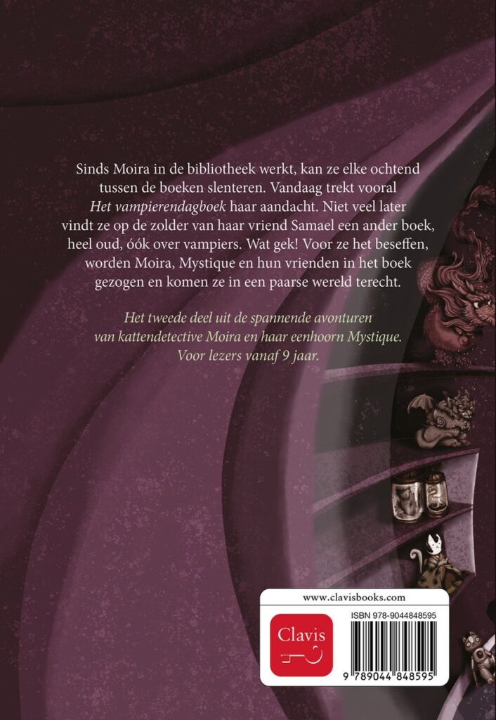 De avonturen van Moira en Mystique 2 - Het paarse vampiertje