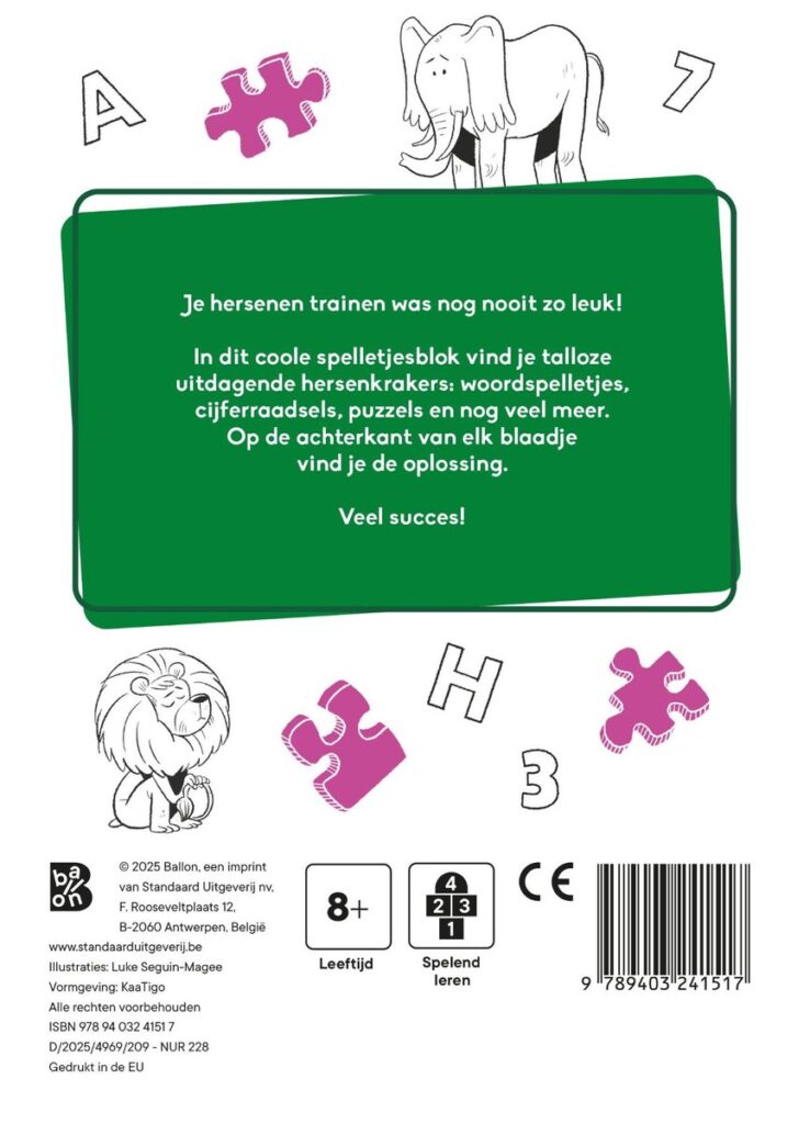 De leukste hersenkrakers 8+