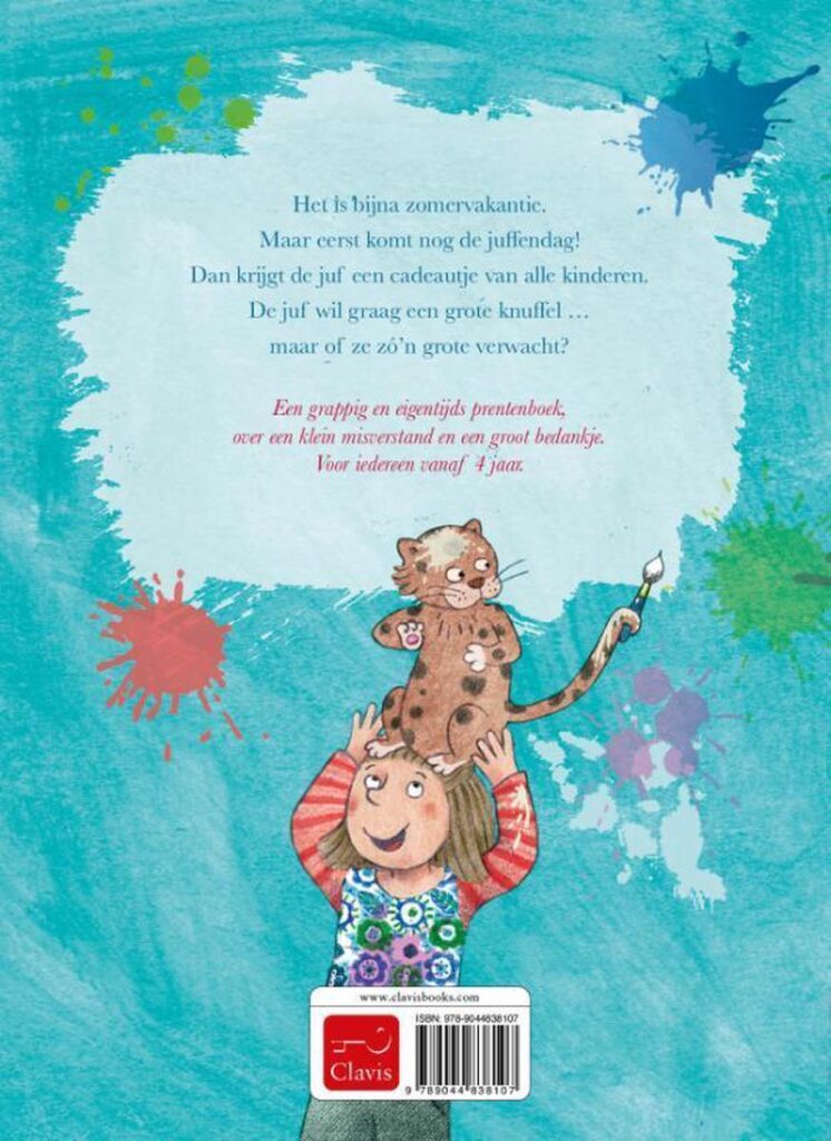 Lieve juf, dikke knuf!