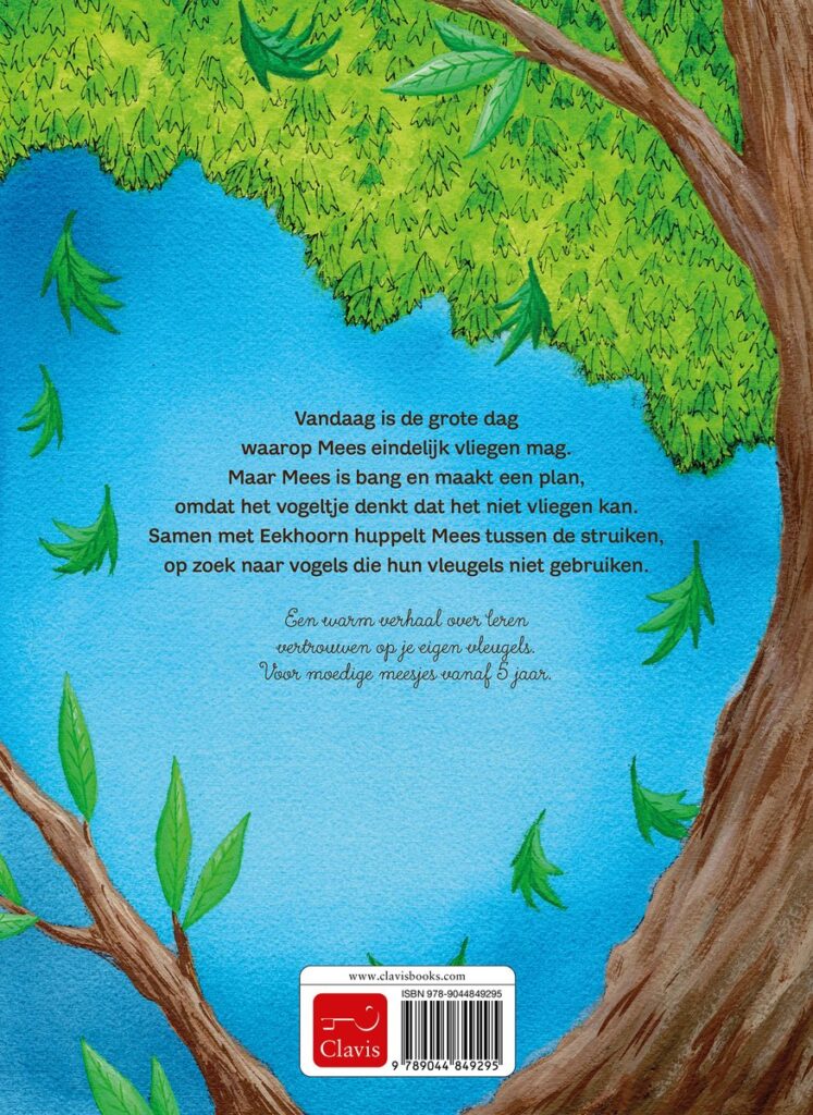 Mees heeft hoogtevrees