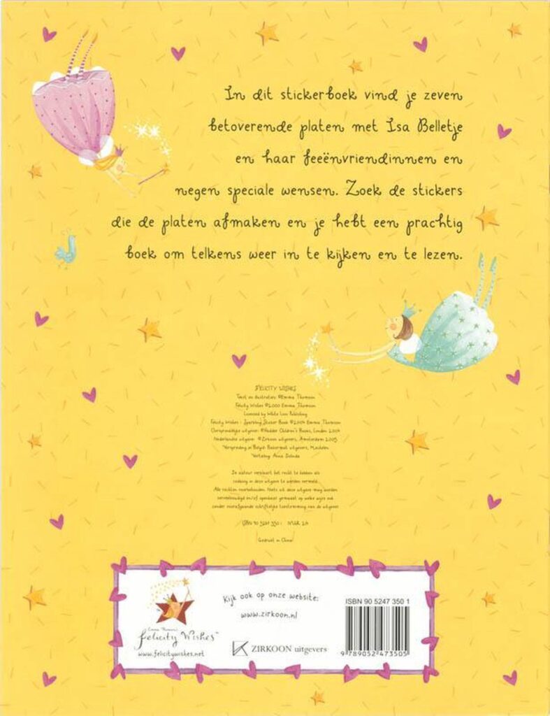Isa Belletje - Het Sprankelende Stickerboek