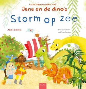 Leren lezen en tellen met Jana en de dino's - Storm op zee