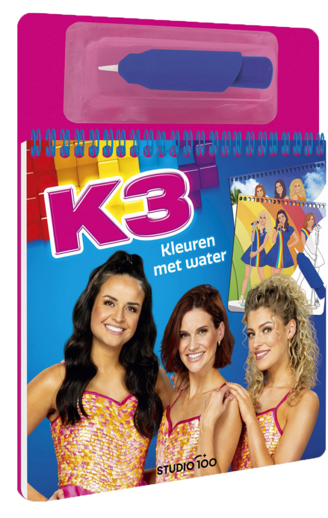 K3 Kleurboek - Kleuren met water