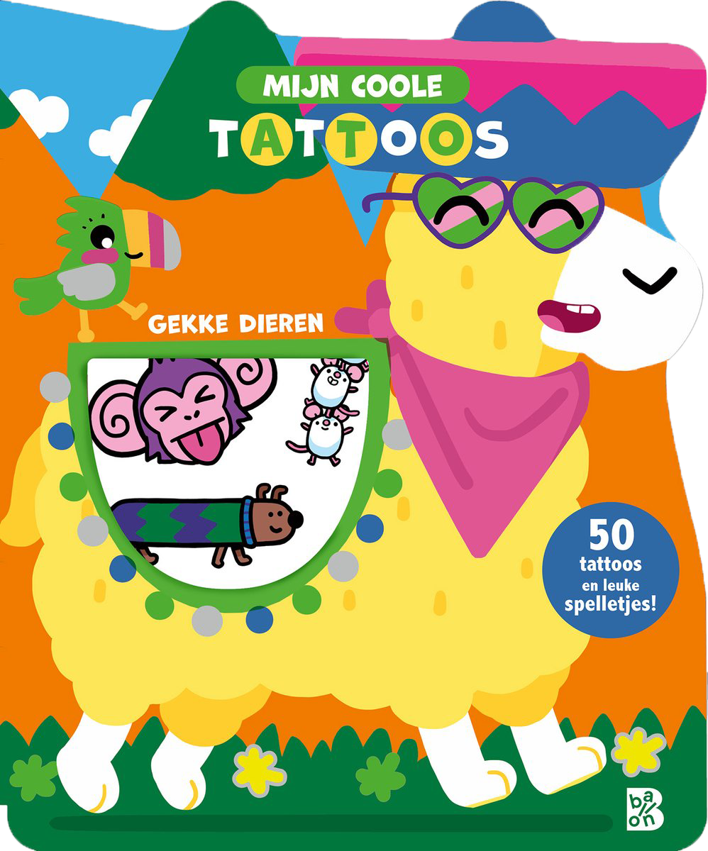Mijn coole tattoos - Gekke dieren