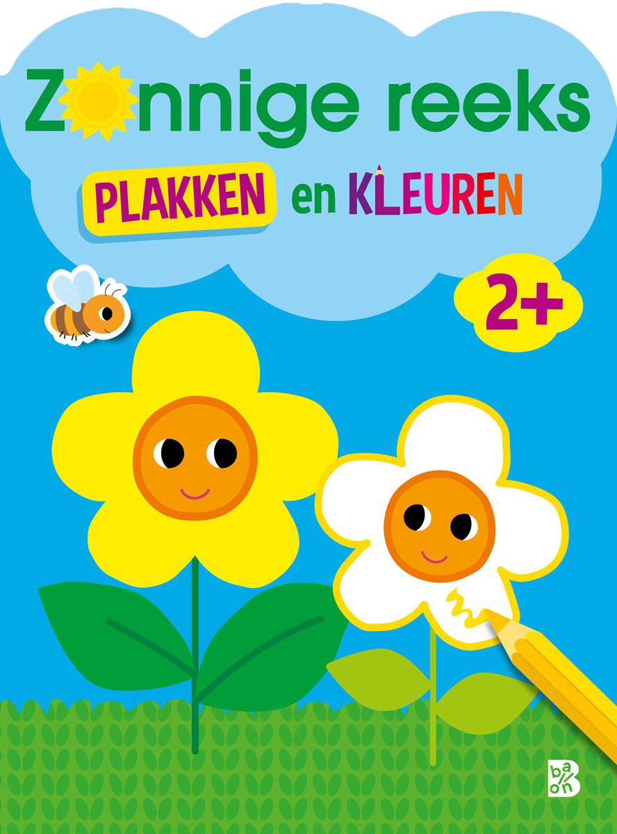 Zonnige reeks - Plakken en kleuren 2+