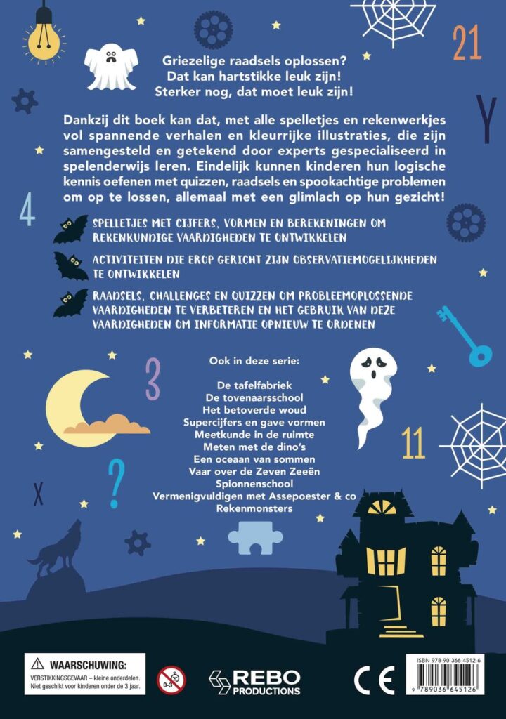 Spookachtige raadsels - Word een wiskid