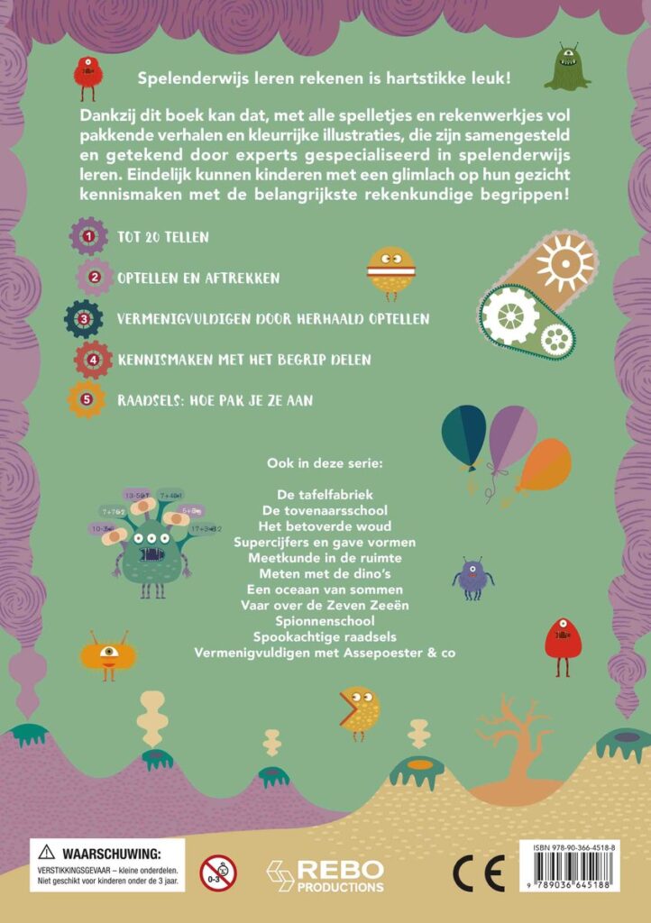 Rekenmonsters - Word een wiskid