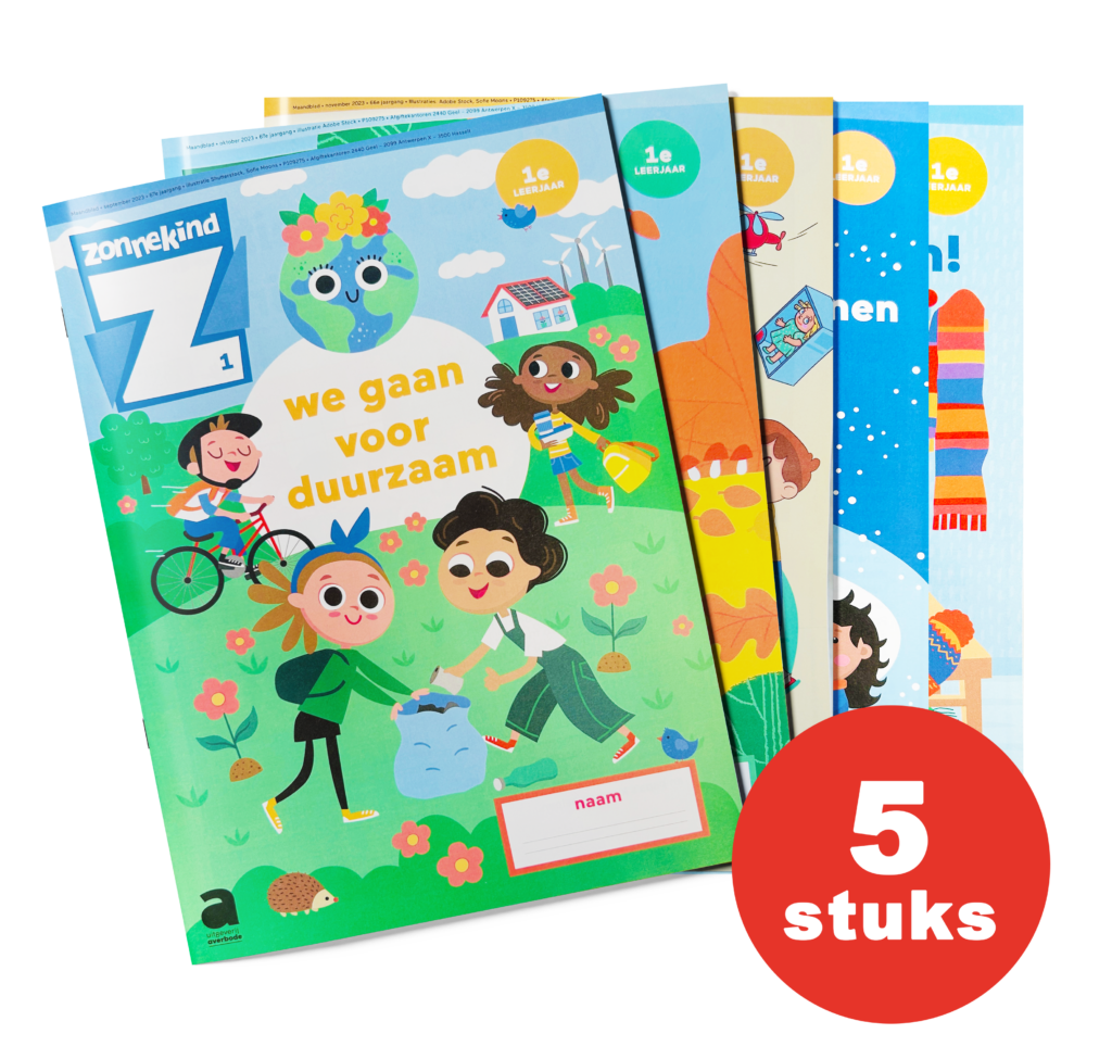 Bundel van 5 educatieve doeboeken - Zonnekind