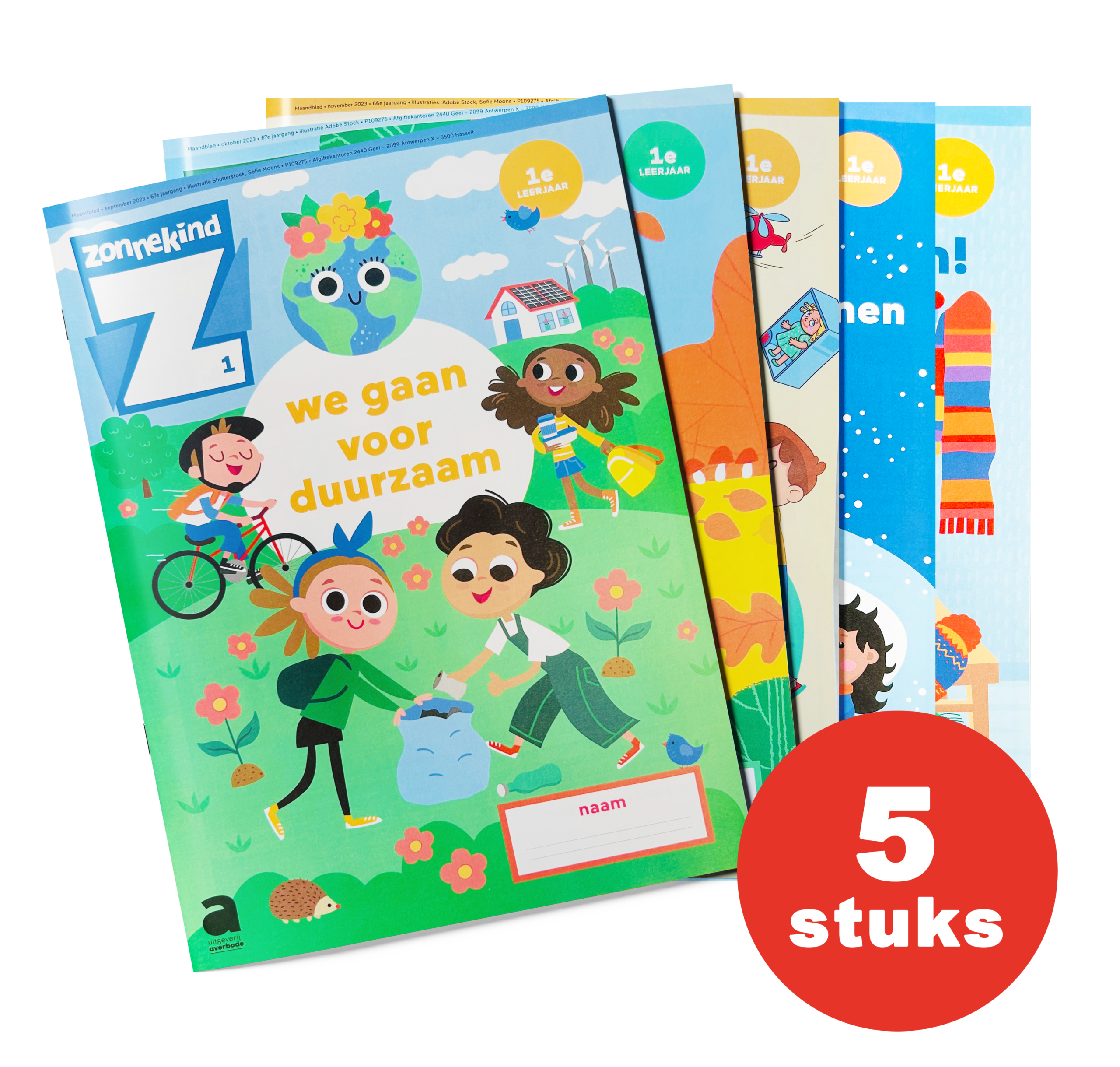 Bundel van 5 educatieve doeboeken - Zonnekind