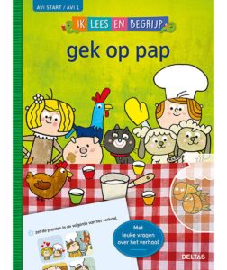 Ik lees en begrijp - gek op pap - AVI Start
